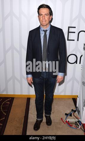 Ed Helms che partecipa al 'Libro dell'Amore' Los Angeles Premiere tenuto al Grove Theatre Foto Stock