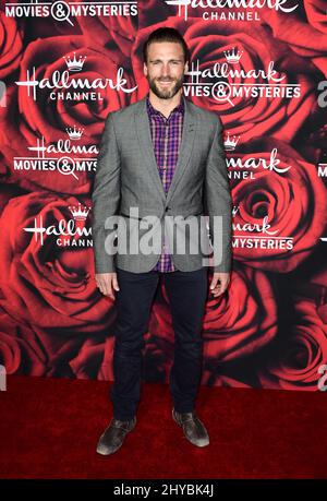 Andrew Walker partecipa al Hallmark Channel e Hallmark Movies & Mysteries Inverno 2017 TCA Press Tour Party tenuto presso la Tournament House di Pasadena, California Foto Stock