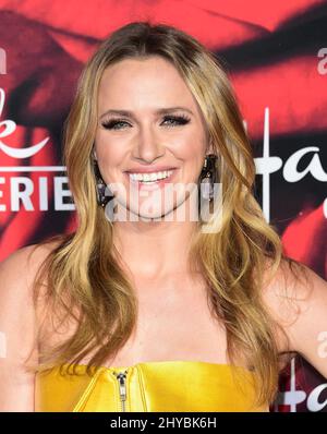 Shantel VanSanten partecipa al Hallmark Channel e Hallmark Movies & Mysteries Inverno 2017 TCA Press Tour Party tenuto presso la Tournament House di Pasadena, California Foto Stock