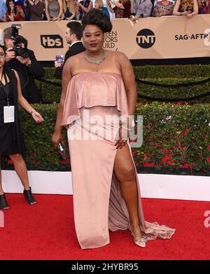 Adrienne C. Moore partecipa al 23rd Annual Screen Actors Guild Awards tenutosi presso il Shrine Auditorium di Los Angeles, California Foto Stock