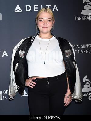 Elle King arriva per l'evento ufficiale Grammy della Delta Air Lines che si tiene a Beauty & Essex, Hollywood, Los Angeles, 9th febbraio 2017 Foto Stock