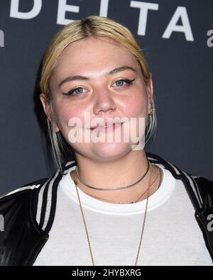 Elle King arriva per l'evento ufficiale Grammy della Delta Air Lines che si tiene a Beauty & Essex, Hollywood, Los Angeles, 9th febbraio 2017 Foto Stock