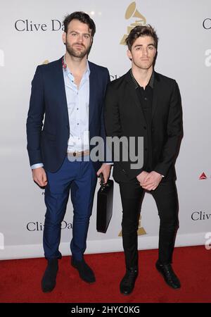 Disegnato Taggart, Alex Pall di 'The Chainsmokers' frequenta il pre-GRAMMY Gala 2017 e Salute to Industry Icons presentato da Clive Davis tenuto presso il Beverly Hilton Hotel Foto Stock