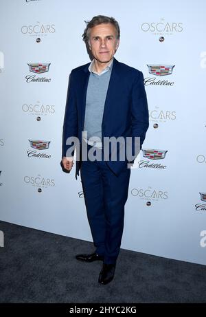 Christoph Waltz che partecipa al Cadillac ospita l'annuale Soiree della settimana dell'Oscar per celebrare i premi dell'Accademia 89th al Chateau Marmont a Los Angeles, Stati Uniti Foto Stock