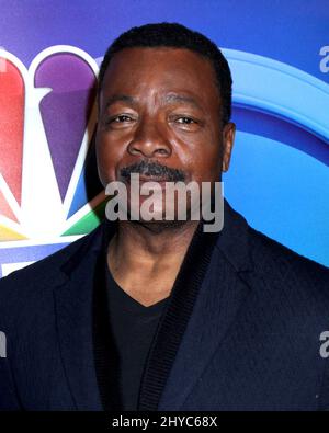 Carl Weathers partecipa alla Giornata della Stampa di mezza stagione della NBC tenutasi al Four Seasons Hotel il 2 marzo 2017 Foto Stock