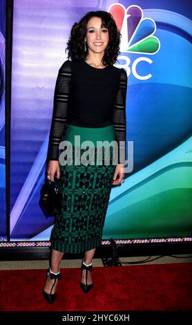 Jennifer Beals partecipa al Mid Season Press Day della NBC a New York Foto Stock
