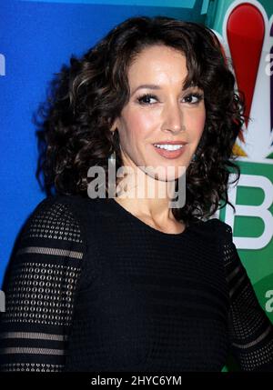 Jennifer Beals partecipa al Mid Season Press Day della NBC a New York Foto Stock
