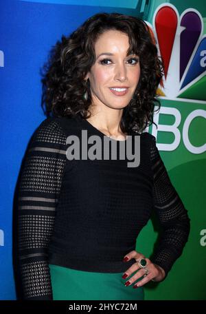 Jennifer Beals partecipa al Mid Season Press Day della NBC a New York Foto Stock