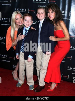 Liza Huber, figlio di Brendan Hesterberg & Royce Hesterberg & Susan Lucci che ha partecipato al Celebration Gala di UCP 70th anniversario tenuto al New York Hilton a New York, USA Foto Stock