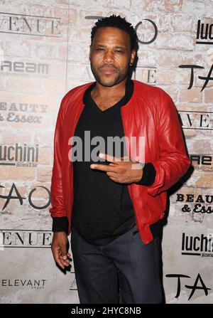 Anthony Anderson partecipa alla TAO, Beauty & Essex, Avenue e Luchini Grand Opening Foto Stock