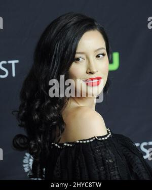 Christian Serratos arriva al PaleyFest annuale 34th Los Angeles: The Walking Dead tenuto al Dolby Theatre Foto Stock