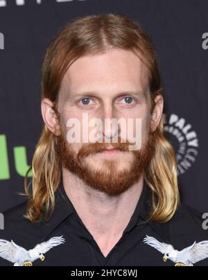 Austin Amelio arriva al PaleyFest annuale 34th Los Angeles: The Walking Dead tenuto al Dolby Theatre Foto Stock