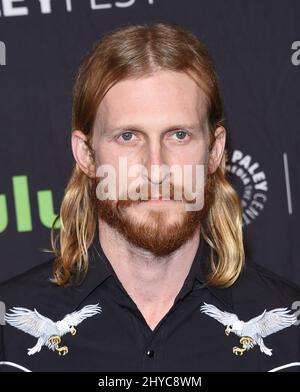 Austin Amelio arriva al PaleyFest annuale 34th Los Angeles: The Walking Dead tenuto al Dolby Theatre Foto Stock