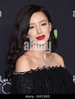 Christian Serratos arriva al PaleyFest annuale 34th Los Angeles: The Walking Dead tenuto al Dolby Theatre Foto Stock