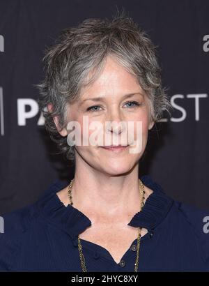 Melissa McBride arriva al PaleyFest annuale 34th Los Angeles: The Walking Dead tenuto al Dolby Theatre Foto Stock