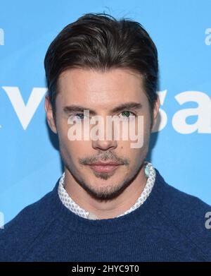 Josh Henderson arriva al giorno della Stampa estiva universale NBC 2017 presso il Beverly Hilton Hotel a Beverly Hills, Los Angeles, 20th marzo 2017 Foto Stock