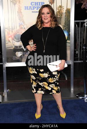 Melissa McCarthy arriva al 'Chips' Premiere tenuto al TCL Chinese Theatre Foto Stock