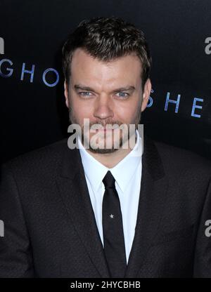 Pilou Asbaek partecipa al "Ghost in the Shell" New tenuto presso AMC Lincoln Square a New York, USA Foto Stock