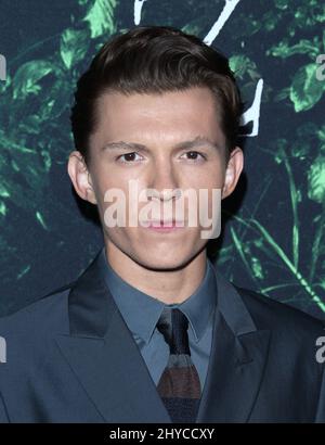 Tom Holland 'The Lost City of Z' Los Angeles Premiere tenuto presso l'ARCLIGHT Cinemas Hollywood Foto Stock