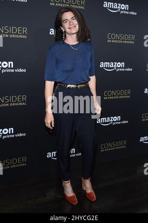 Gaby Hoffman arriva all'evento FYC per la 'transparent' di Amazon Video tenuto presso l'Hollywood Athletic Club di Los Angeles, USA Foto Stock