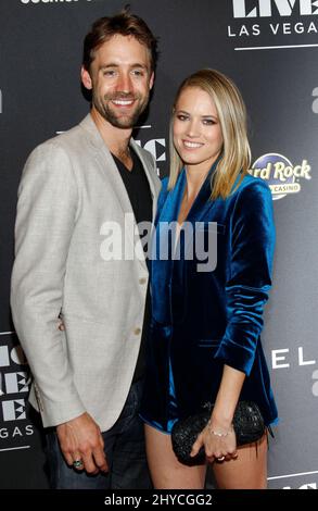 Reid Carolin, Cody Horn arriva al Magic Mike Las Vegas Opening Night, Club Domina all'Hard Rock Hotel & Casino Foto Stock