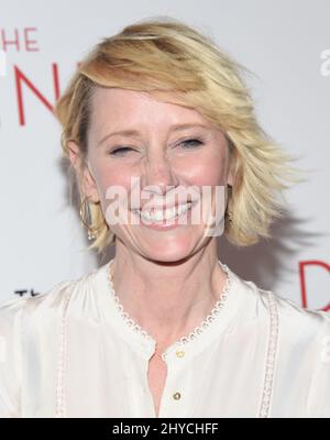 Anne Heche partecipa al 'The Dinner' Los Angeles Premiere tenuto al Writers Guild Theatre Foto Stock