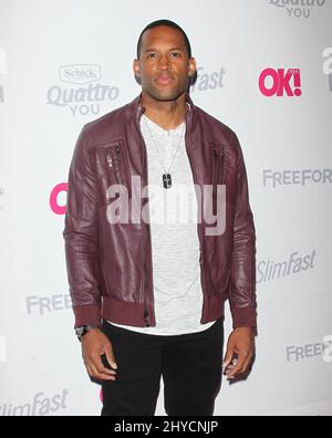 Lawrence Saint-Victor arrivo all'OK Magazine Summer Kickoff tenuto al W Hotel Foto Stock