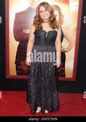 Jessie Ennis frequenta la House Premiere di Los Angeles, che si tiene al TCL Chinese Theatre Foto Stock