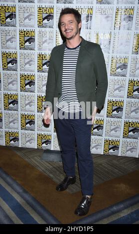 Pedro Pascal frequenta il cast "Kingsman: The Golden Circle" a Comic-con tenuto presso l'Hilton Bayfron Foto Stock