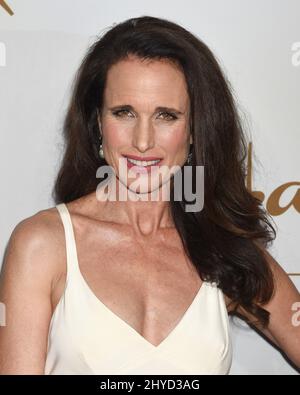 Andie MacDowell partecipa al tour della stampa estiva di Hallmark Channel a Los Angeles, California Foto Stock