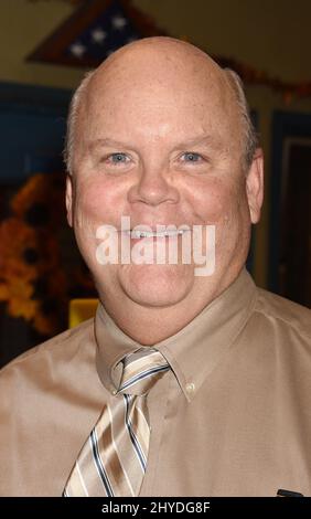 Dirk Blocker "Brooklyn Nine-Nine" celebra l'episodio del 99th che si tiene presso i CBS Radford Studios Foto Stock