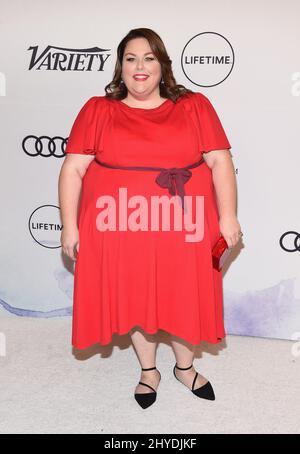 Chrissy Metz partecipa al Variety's Power of Women: Los Angeles presentato da Lifetime tenuto al Beverly Wilshire Hotel a Los Angeles, USA Foto Stock