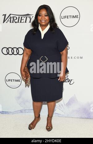 Octavia Spencer partecipa al Variety's Power of Women: Los Angeles presentato da Lifetime tenuto al Beverly Wilshire Hotel, USA Foto Stock