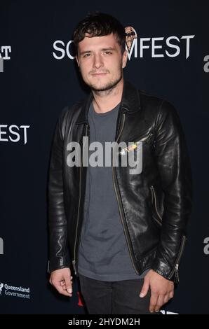 Josh Hutcherson partecipa allo Screamfest 'Tragedy Girls' 2017 Los Angeles Premiere tenuto al TCL Chinese Theatre 6 a Los Angeles, USA Foto Stock