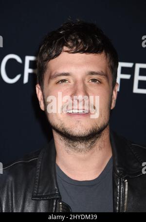 Josh Hutcherson partecipa allo Screamfest 'Tragedy Girls' 2017 Los Angeles Premiere tenuto al TCL Chinese Theatre 6 a Los Angeles, USA Foto Stock