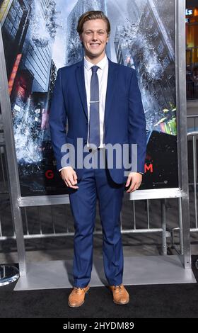 Blake Burt partecipa al 'Geodstorm' World Premiere tenuto al TCL Chinese Theatre IMAX di Los Angeles, USA Foto Stock