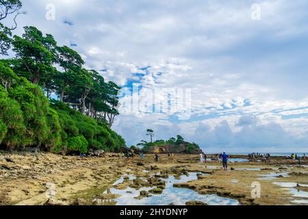 Lakshmanpur Beach, Neil Island, Andaman, India Foto Stock