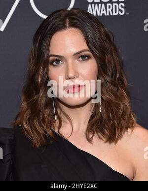 Mandy Moore partecipa alla HFPA (Hollywood Foreign Press Association) e InStyle festeggia la stagione annuale dei Golden Globe Awards 75th al CATCH LA di Los Angeles, USA Foto Stock