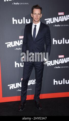 Kip Pardue partecipa all'evento Premiere 'Runaways' di Marvel, tenutosi a Los Angeles, USA Foto Stock