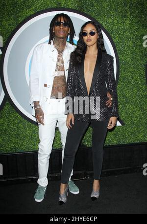 Wiz Khalifa e Izabela Guedes al 2017 GQ Men of the Year Party tenuto al Chateau Marmont il 7 dicembre 2017 West Hollywood, CA. Foto Stock