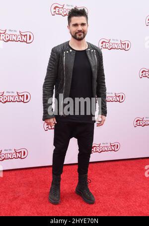 Juanes al 'Ferdinand' Special Screening tenuto al Teatro Zanuck 20th Century Fox Lot il 10 dicembre 2017 a Century City, USA Foto Stock