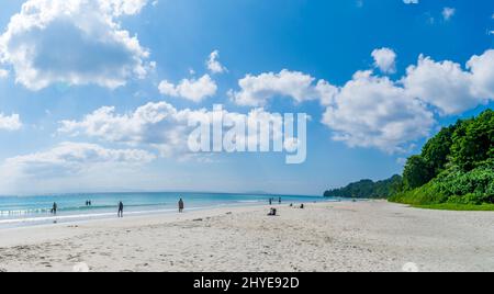 Spiaggia di Radhanagar, Havelock Island Foto Stock