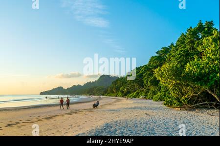 Tramonto sul mare, Radhanagar Beach, Havelock Island Foto Stock