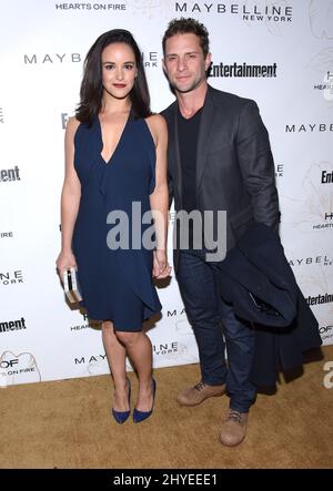 Melissa Fumero e David Fumero in arrivo a Entertainment Weekly ospita Celebration in onore dei candidati SAG al Chateau Marmont Foto Stock