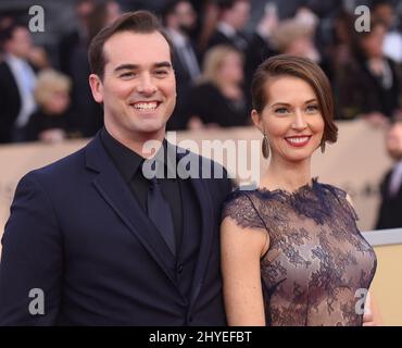 Jeff Meacham 24th annuale Screen Actors Guild Awards, che si tiene presso il Shrine Exposition Center Foto Stock