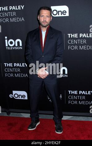 Jason Priestley partecipa al PaleyLive NY 'Private Eyes' Preview Screening tenuto al Paley Center for Media il 7 febbraio 2018. Foto Stock