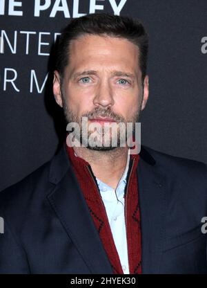 Jason Priestley partecipa al PaleyLive NY 'Private Eyes' Preview Screening tenuto al Paley Center for Media il 7 febbraio 2018. Foto Stock