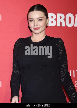 Miranda Kerr al Broad e Louis Vuitton celebrano la mostra "Jasper Johns: Something Reembling Truth" tenutasi al Broad Museum il 8 febbraio 2018 a Los Angeles, CA Foto Stock