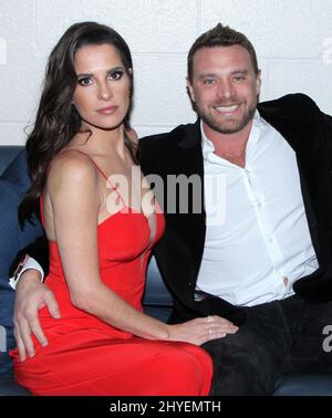 Kelly Monaco e Billy Miller partecipano al Killy Live Event che si tiene al Gerald W. Lynch Theatre di New York, USA Foto Stock