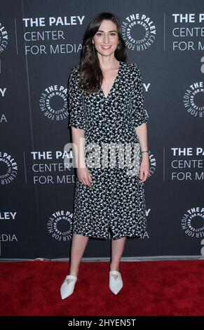 Sara Bareilles partecipa al dietro le quinte: Jesus Christ Superstar Live in Concert tenuto al Paley Center di New York Foto Stock